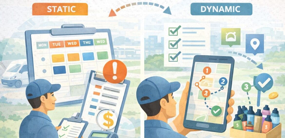 Dynamic scheduling vs static scheduling